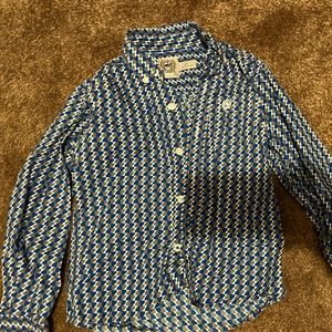 Cinch button up
